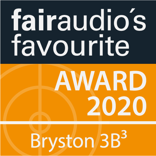 AWARD 2020 for Bryston Amplifier 3B CUBED